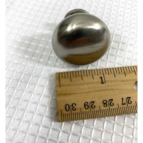 14 Silver Metal Cabinet Knobs Dresser Drawer Door Pull Handles Home Decor - Picture 8 of 10